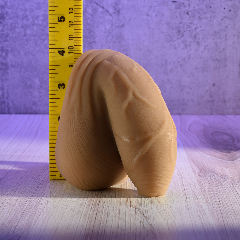 Gender X THE UNCIRCUMCISED PACKER - Medium Tan 11.5 cm Packer
